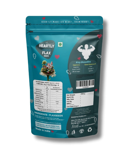 Heartly Flax Seeds 200g